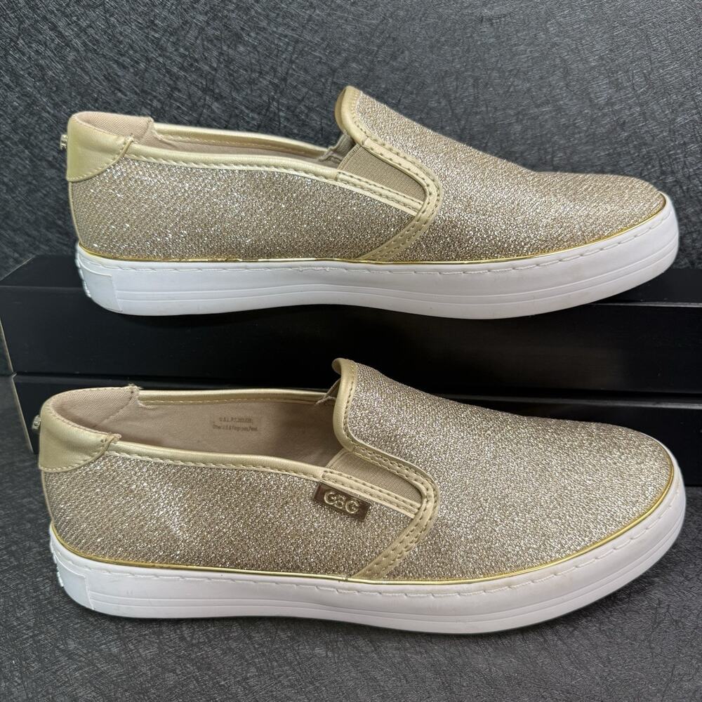 GBG Los Angeles Gold GGGollys2 Slip On Women’s Size 10M - Picture 3 of 14